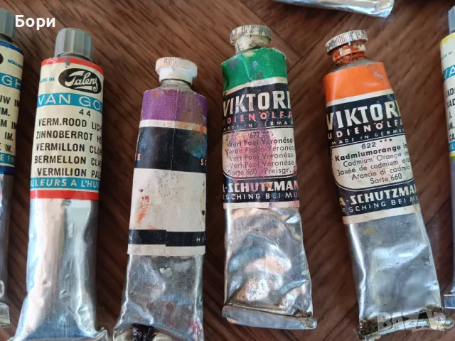 Стари маслени бои 24 броя, снимка 7 - Други ценни предмети - 50144198