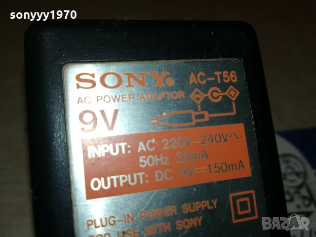 SONY AC-T56 9V ADAPTER 0412211946, снимка 8 - Други - 35029989