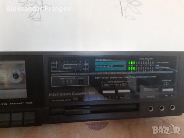 продавам касетъчен дек TEAC V- 340 , произведен в Япония , снимка 9 - Декове - 52736651