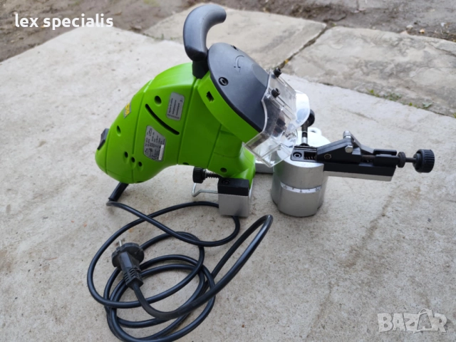 Машина за заточване на вериги на моторни резачки Florabest, снимка 6 - Други инструменти - 52065950