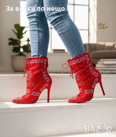 Versace Дамски Боти На Ток Версаче - 2 Цвята Код SK294