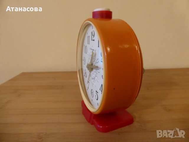 Будилник часовник Янтар, снимка 8 - Антикварни и старинни предмети - 44265105