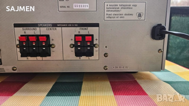 SONY STR-K-840P, снимка 15 - Ресийвъри, усилватели, смесителни пултове - 52587497