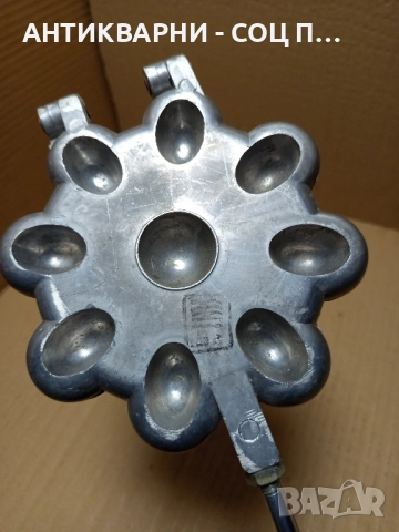 Соц Стар Гофретник За Тестени Изделия. , снимка 5 - Антикварни и старинни предмети - 51870472