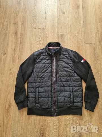 Страхотно мъжко кожено яке TOMMY HILFIGER размер XL / 2XL 