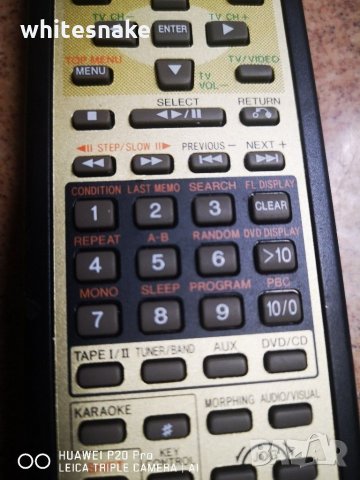 Pioneer XXD3025 Remote control for audio system, AVReceiver, Дистанционно управление , снимка 4 - Аудиосистеми - 30410619