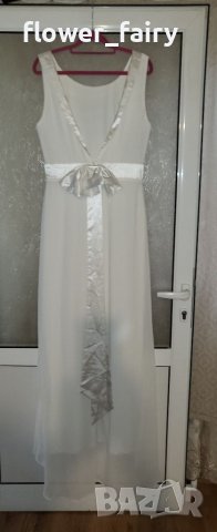 460. Красива булчинска рокля,размер м-л , снимка 4 - Сватбени рокли - 39695688