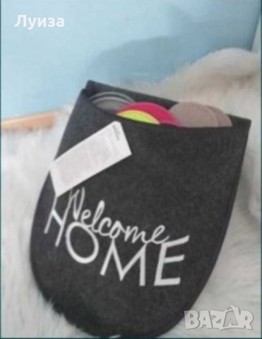 НАМАЛЕНИЕ! Сет от 5 броя домашни чехли, поставени в голям декоративен пантоф! , снимка 4 - Пантофи - 30669602