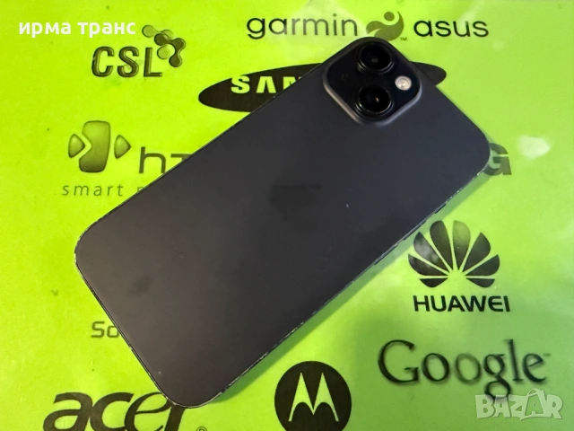 iPhone 15 256gb фабрично отключен.Гаранция