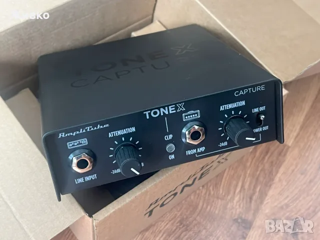 IK Multimedia TONEX Capture – Всичко в едно: Reamper, DI Box & Tone Modeling (Като нов!), снимка 4 - Китари - 55884826
