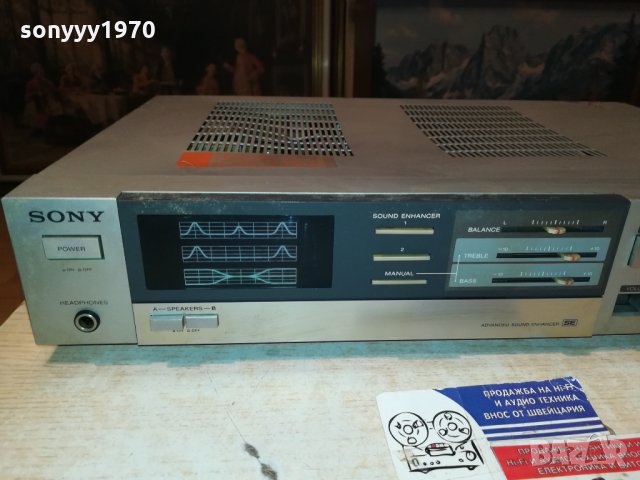 SONY TA-AX22 AMPLIFIER 1901221932, снимка 4 - Ресийвъри, усилватели, смесителни пултове - 35493345