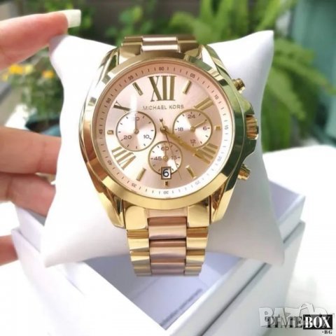 Michael Kors MK6359 Bradshaw Chronograph. Нов дамски часовник, снимка 4 - Дамски - 38820597