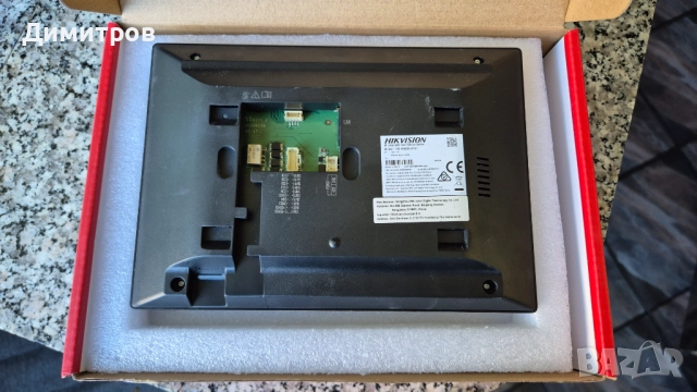 Мониторен панел Hikvision DS-KH6320-WTE1-W ЧИСТО НОВ, снимка 5 - Комплекти за видеонаблюдение - 52107229