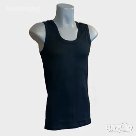 Мъжки потник 100% памук – Ситен рипс, Размери M-3XL