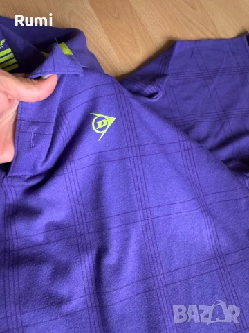 Мъжка спортно/елегантна тениска  с яка DUNLOP Polo ! Xl, снимка 7 - Сака - 51228781