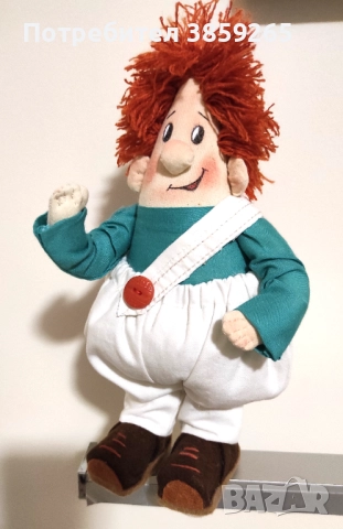 Кукла Карлсон. Фрекен Бок. Ръчно изработена.