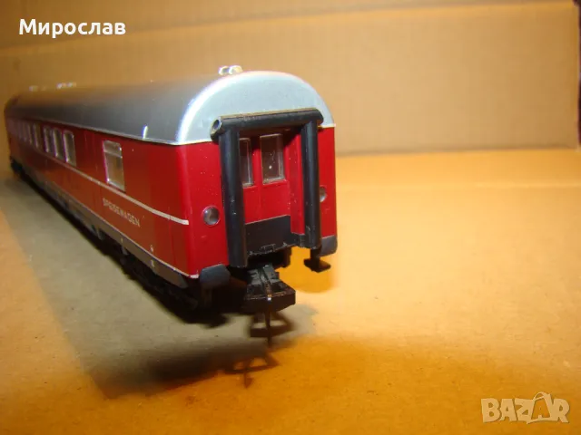 FLEISCHMANN H0 1/87 ПЪТНИЧЕСКИ ВАГОН ВЛАК ВЛАКЧЕ ЖП, снимка 4 - Влакчета, самолети, хеликоптери - 48633264