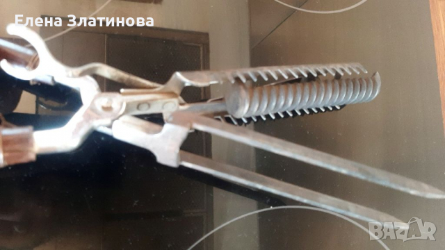 Антична маша за коса, снимка 2 - Антикварни и старинни предмети - 36412992