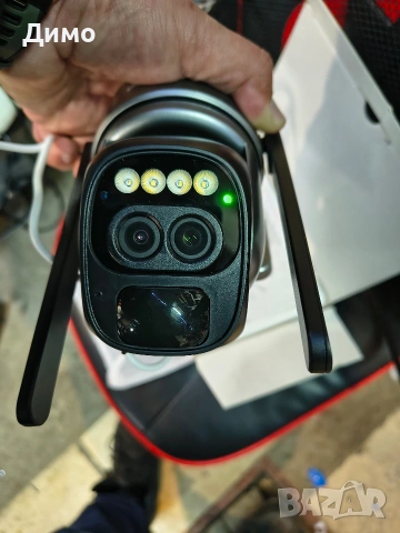 Безжична външна WiFi камера BEENOZO

,4K,соларно захранване , снимка 3 - Камери - 53230040