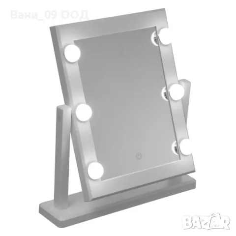 Огледало за гримиране "Hollywood", снимка 3 - Огледала - 47727229