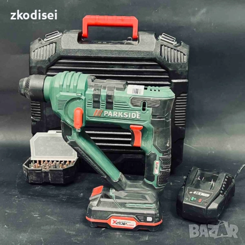 Акумулаторен перфоратор PARKSIDE PABH 20-Li B2, снимка 1