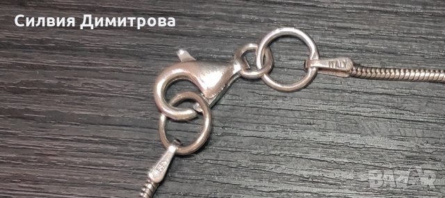 Сребърна гривна спирала печат 9️⃣2️⃣5️⃣, снимка 2 - Гривни - 35352951