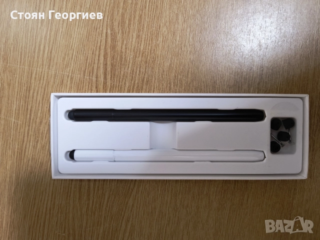 Стилус за сензорен екран, магнитно тяло и въртящ се дизайн за скрит дисков връх, 2-в-1 , снимка 2 - Друга електроника - 52792855