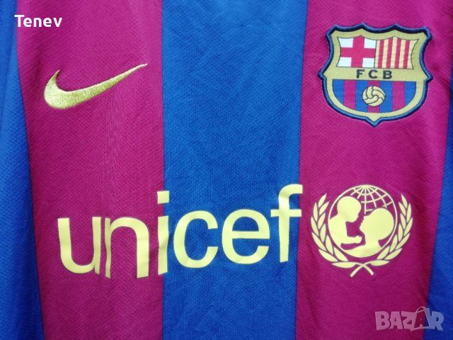 Barcelona Lionel Messi Nike 2010/2011 оригинална тениска фланелка Барселона Меси размер L, снимка 4 - Тениски - 42915842