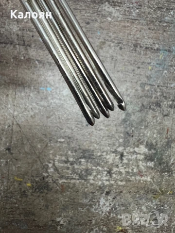 Стари соц чорапни игли комплект от 5 броя с етикетче , снимка 6 - Други ценни предмети - 51169773