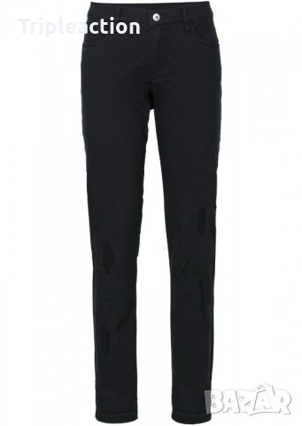 НОВ Дамски панталон, тип Boyfriend, BonPrix, 4XL, р-р 60, снимка 2 - Панталони - 29410160