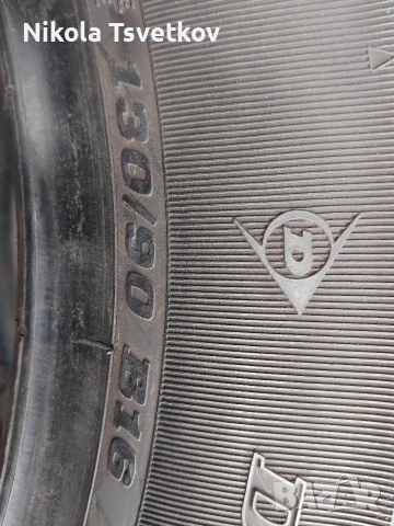 130/90B16 Dunlop D401, снимка 4 - Гуми и джанти - 54080906