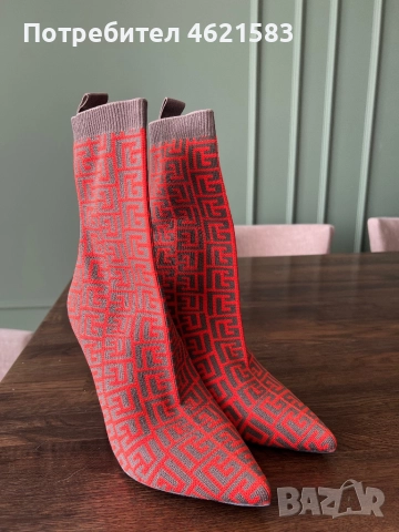 Боти чорап, снимка 2 - Дамски ботуши - 52035611