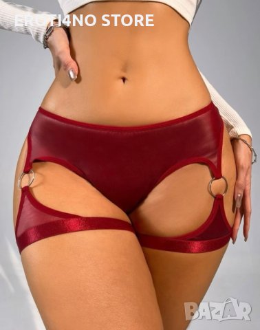 Еротични секси бикини тип жартиери, снимка 4 - Бельо - 44343372