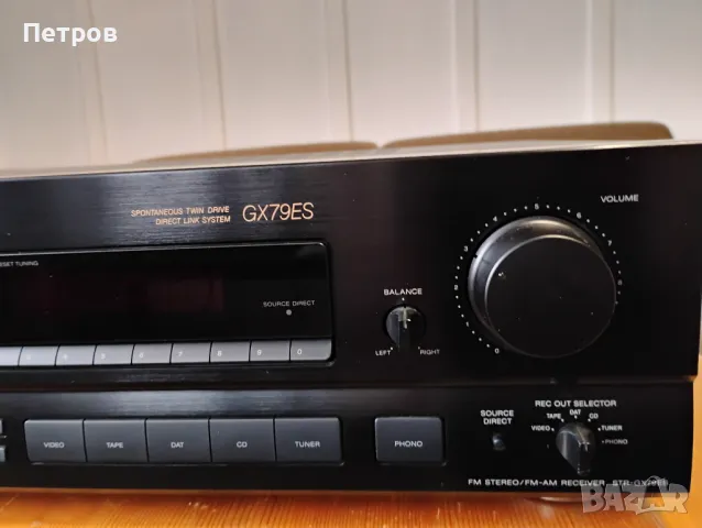 Ресийвър SONY ST GX 707ES + дистанцоинно, снимка 8 - Декове - 49336188