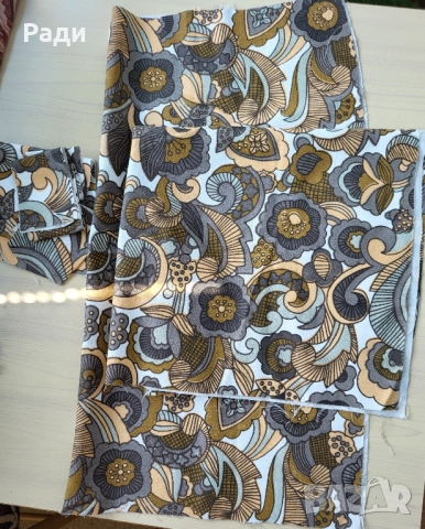 Продавам платове скроени за пеньоар за пола и за панталон, снимка 5 - Други - 47167424