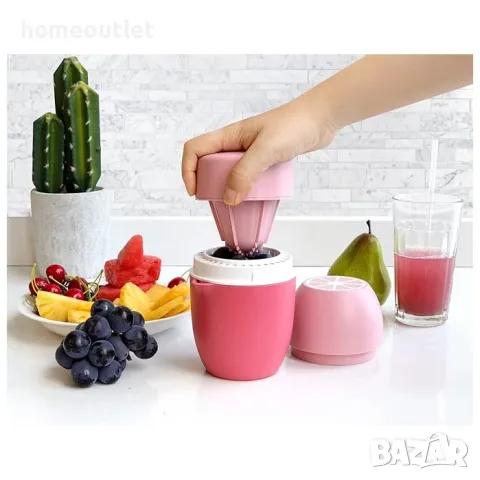 ПРОМОЦИЯ Ръчна сокоизтисквачка MANUAL JUICER (СОКОИЗТИСКВАЧКА ЗА ЦИТРУСИ) X001CMR25J, снимка 2 - Аксесоари за кухня - 47545775