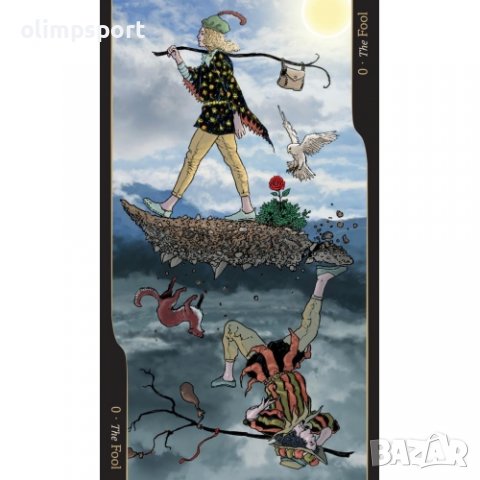 карти таро LOSCARABEO OPPOSITIONS нови​ Двойственост: добро и лошо - светло и тъмно - отрицателно и , снимка 2 - Карти за игра - 37254523