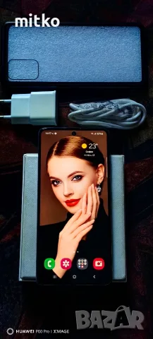 SAMSUNG GALAXY А71-Перфектно състояние.Пълен комплект.Стъклен кейс, снимка 2 - Samsung - 56016584
