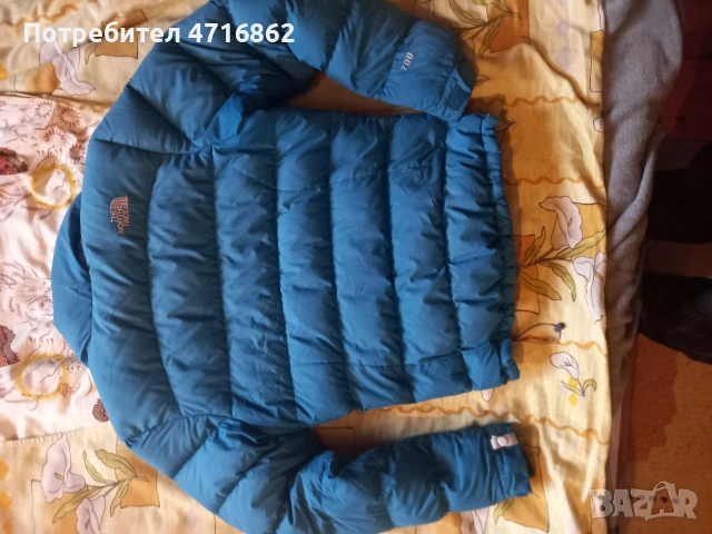 Дамска/ детска пухенка the north face, снимка 2 - Якета - 53217985