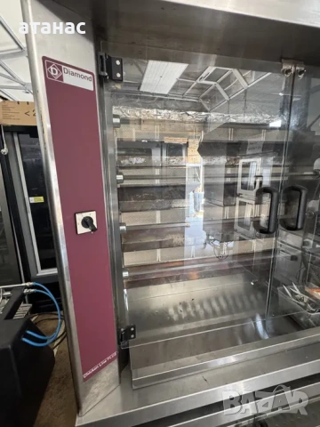 Грил за пилета Daimond 2024г. Ново! Топъл шкаф! Топ Оферта!