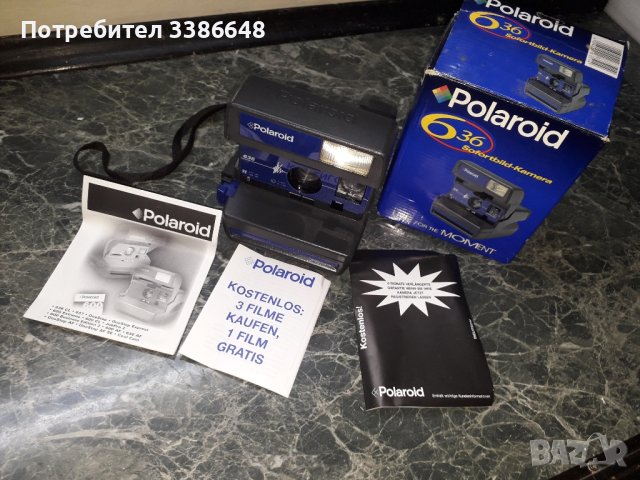 полароид , снимка 6 - Фотоапарати - 42847685
