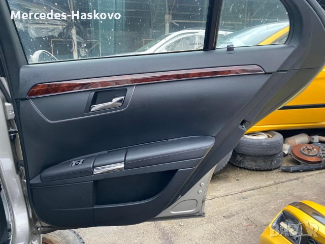 W221 черен салон в безупречно състояние!, снимка 2 - Части - 35069095