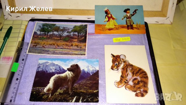 ЛОТ 4 СТАРИ ПОЩЕНСКИ КАРТИЧКИ ФРАНЦИЯ ПИРЕНЕИ СССР АФРИКА ПРИРОДА КУКЛИ 33431