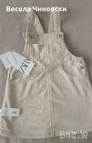 Детска джинс рокля Zara