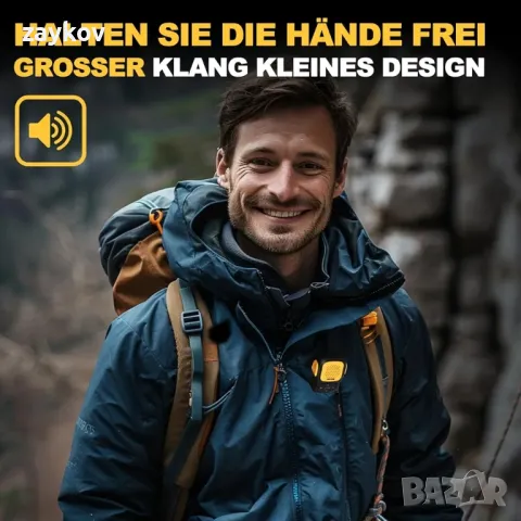 Bluetooth високоговорител - безжичен мини високоговорител, снимка 3 - Тонколони - 48694770