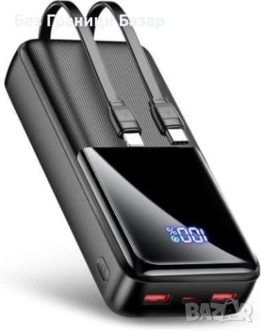 Нов Power Bank 40000mAh бързо зареждане за 4 устройства едновременно