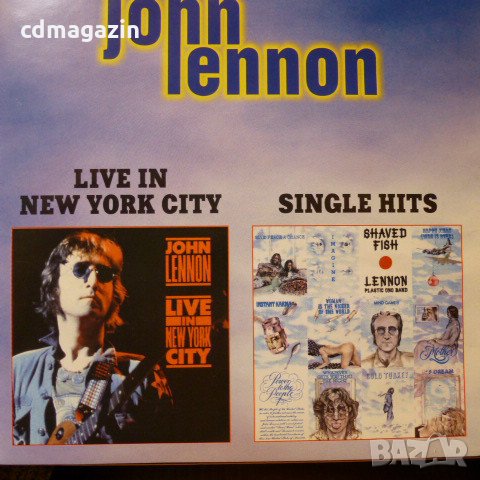 Компакт дискове CD John Lennon – Live In New York City / Single Hits