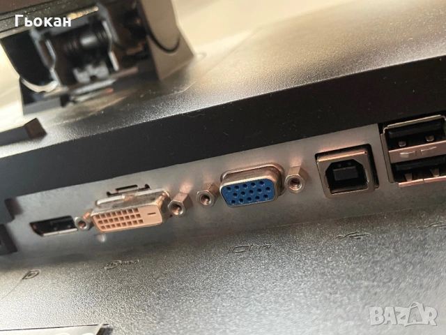 Монитор dell 60 Hz + display port кабел, снимка 5 - Монитори - 54294522