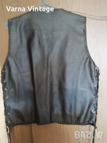 НОВ мото кожен елек с катарами. размер 46-48 (M-L). RAD MASTERS Германия., снимка 6 - Аксесоари и консумативи - 51766522