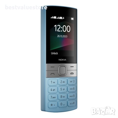 Мобилен Телефон Gsm Nokia 150 Blue 2.40 ", Задна Камера 0.3 Mpx